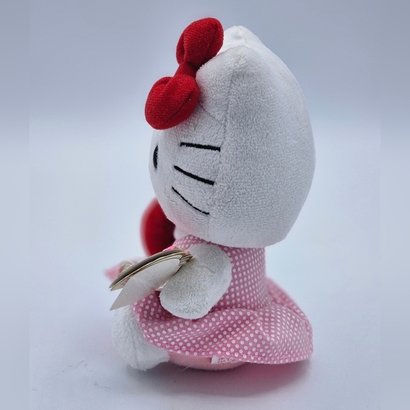 Ty Hello Kitty Valentine's Day with Red Heart Beanie Baby - Picture 7 of 8